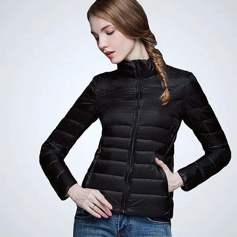 2026 Top Damen DaunenJacken SteppJacken 100% Duck Daunen Mäntel Neu Gr.32 - 42