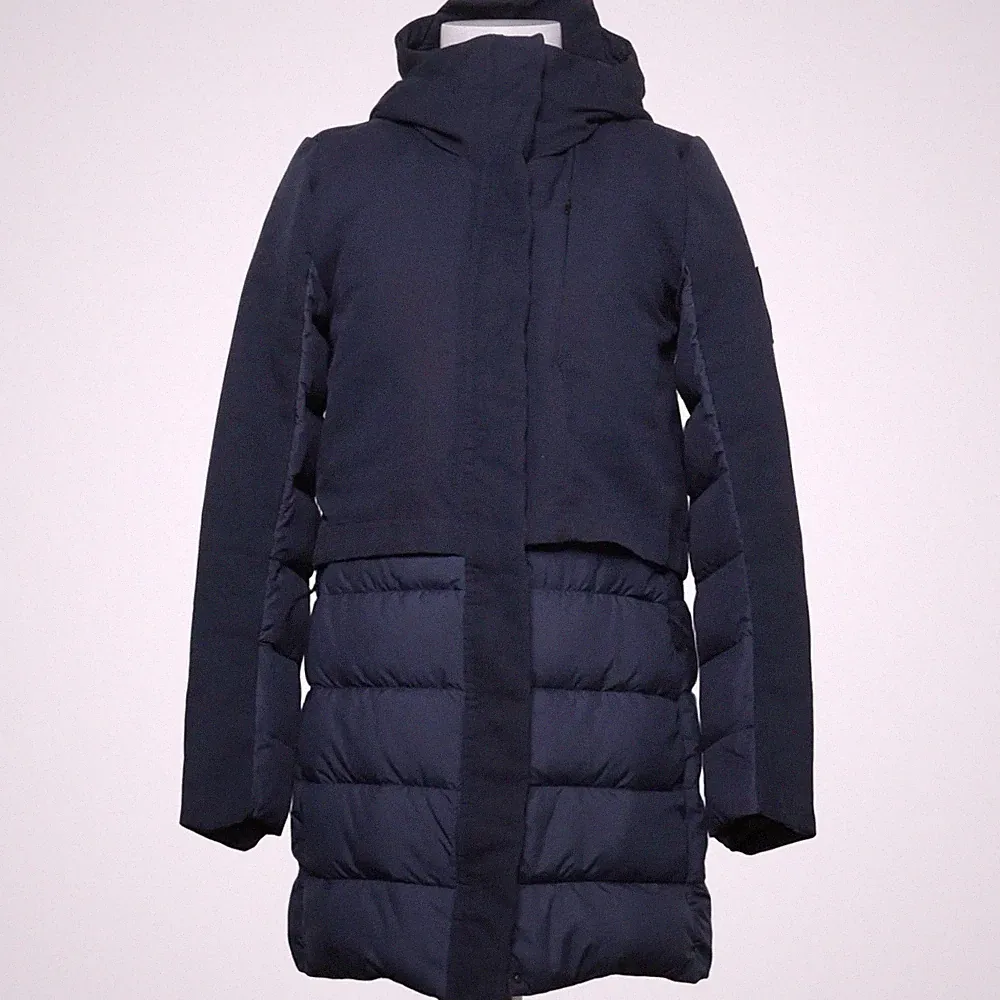 Adidas, Daunenmantel, Damen, Größe: 34/36, Climawarm, Blau #ETe