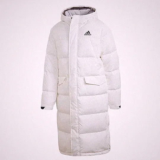 Adidas Mantel Parka Winterjacke Weiß Neu Lang (GK0665) Daune Jacke Gr.M
