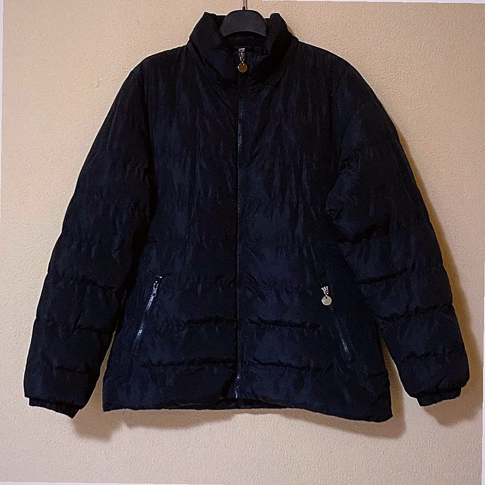 Adrixx Jacke Daunenjacke schwarz Basic Klassiker Sport Casual Streetwear