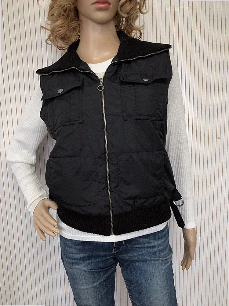 Ärmellose Jacke Daunenjacke Kookai Damen Größe 42 VFV004