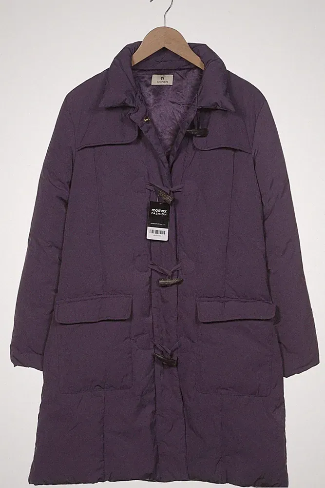 Aigner Mantel Damen Jacke Parka Gr. EU 42 Daunen Lila #1bcomj1