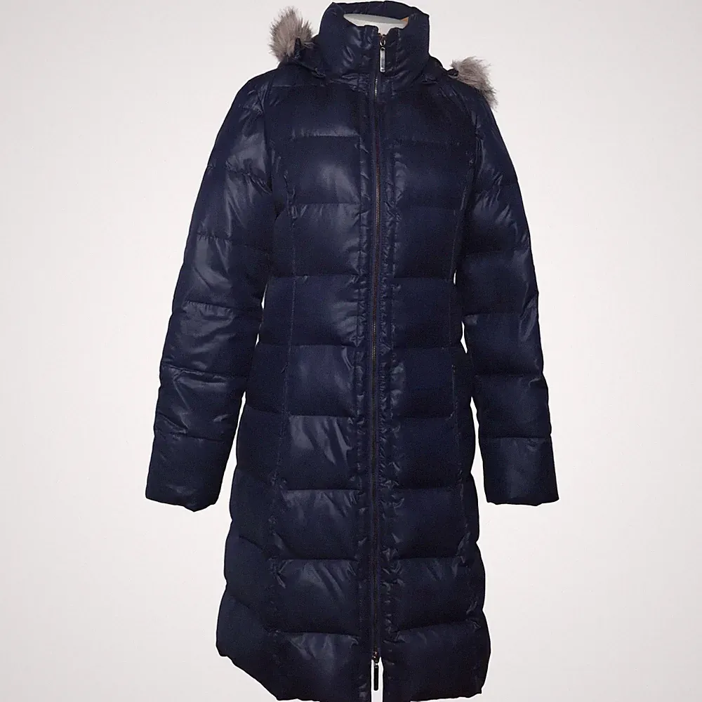 Apart, Daunenmantel, Damen, Größe: 32/34, Blau, Acryl/Daune/Feder/Polyester #Hiu