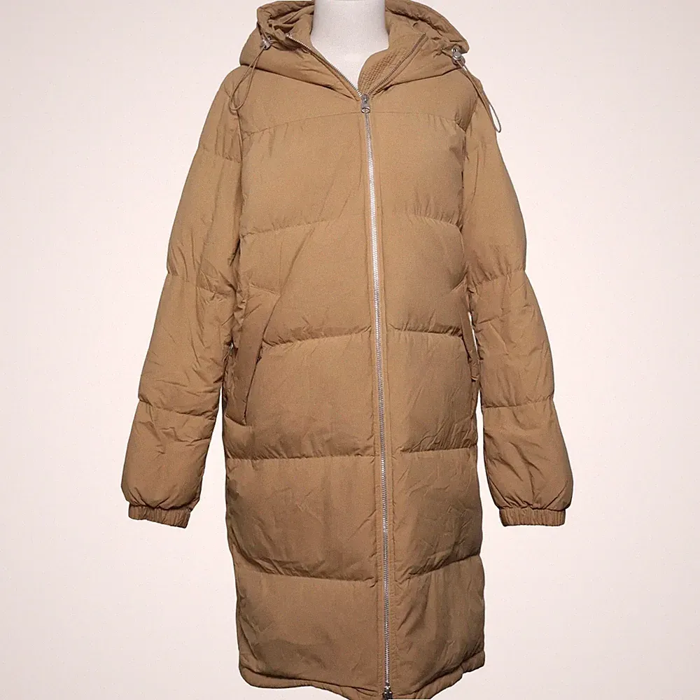Arket, Daunenmantel, Damen, Größe: S, Beige, Daune/Feder/Polyamid/Polyester #X71