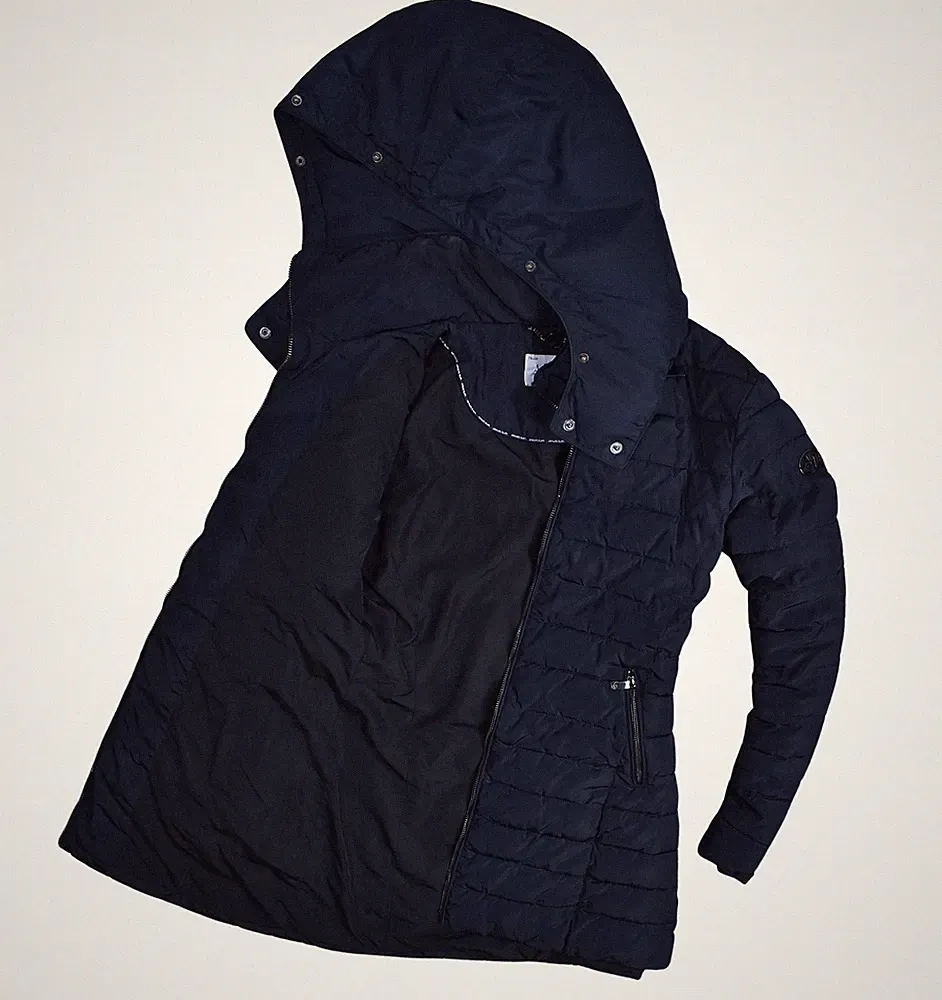ARMANI JEANS Damen Daunenmantel mit Kapuze 44