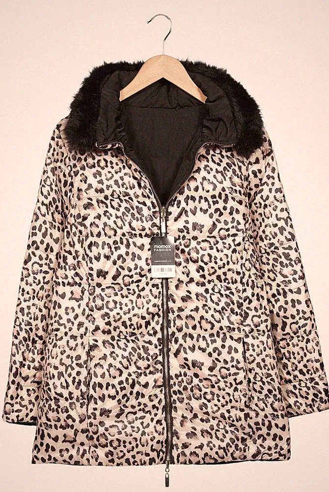 Ashley Brooke Mantel Damen Jacke Parka Gr. 36 Daunen Beige #pye8rqy