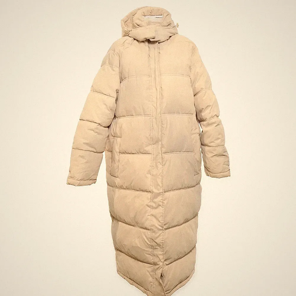 ASOS Design, Daunenmantel, Damen, Größe: 34, Beige, Einfarbig #uCq