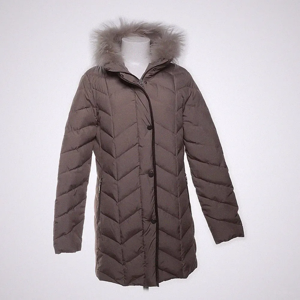 Basler, Daunenmantel, Damen, Größe: 38, Beige, Daune #tuW