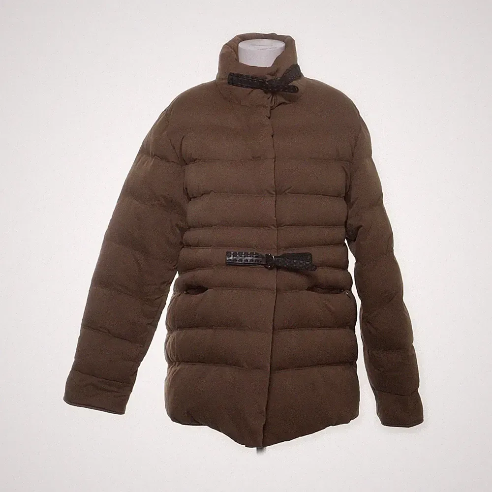 Be, Daunenmantel, Damen, Größe: 46, Beige, Daune/Feder/Nylon/Polyester #lOY