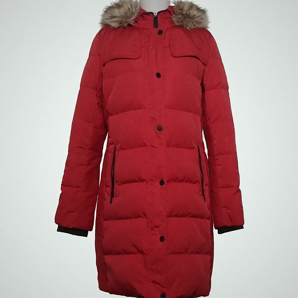 Beaumont, Daunenmantel, Damen, Größe: 38, Rot, Acryl/Daune/Feder/Polyester #Z7X