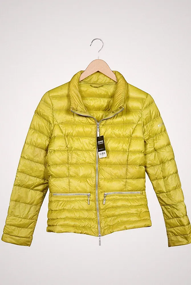 Beaumont Jacke Damen Anorak Jacket Kurzmantel Gr. EU 38 Daunen Gelb #tdgfyzi