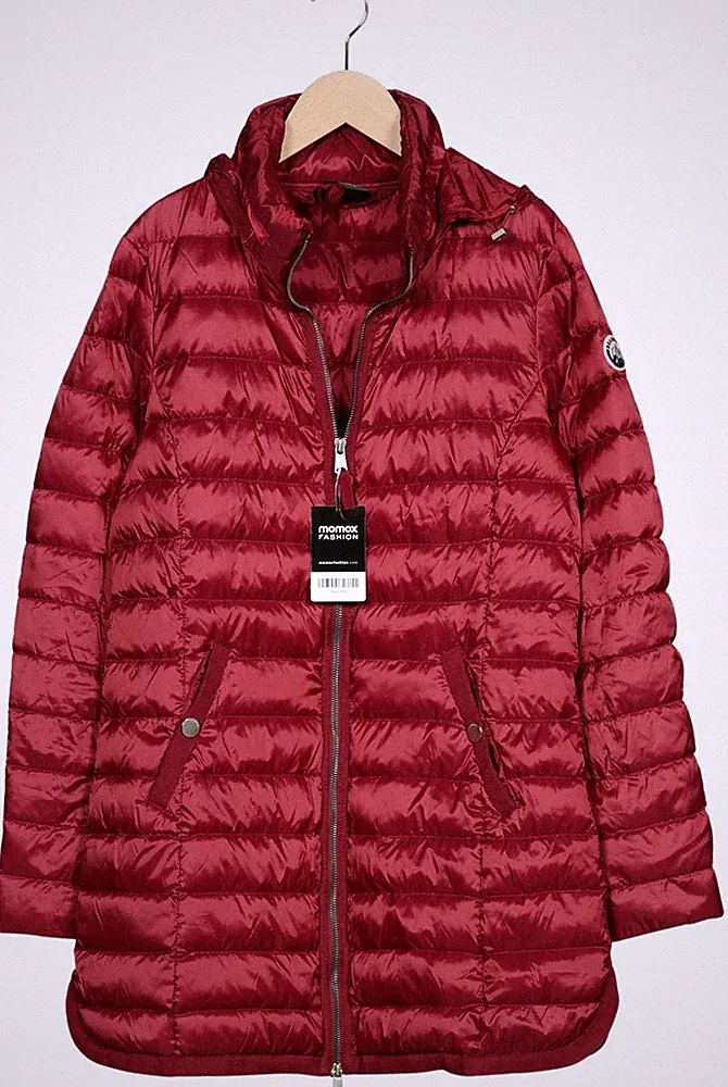 Beaumont Mantel Damen Jacke Parka Gr. EU 38 Daunen Rot #1sobz34