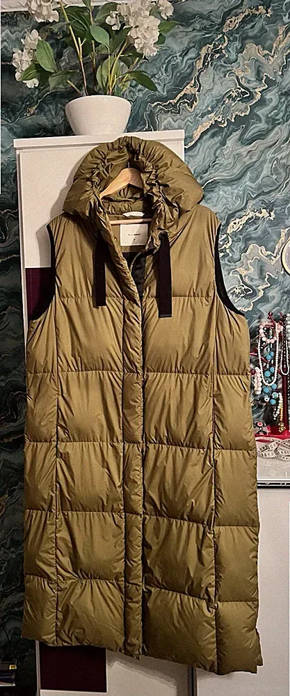 Beaumont Weste Mantel Daunen Puffer Oliv Gr.46 XXL UVP379,00 Top!!!