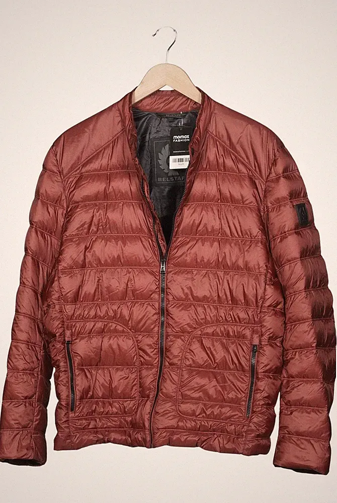 Belstaff Jacke Herren Anorak Jacket Kurzmantel Gr. EU 56 Daunen Rot #ug11l7f