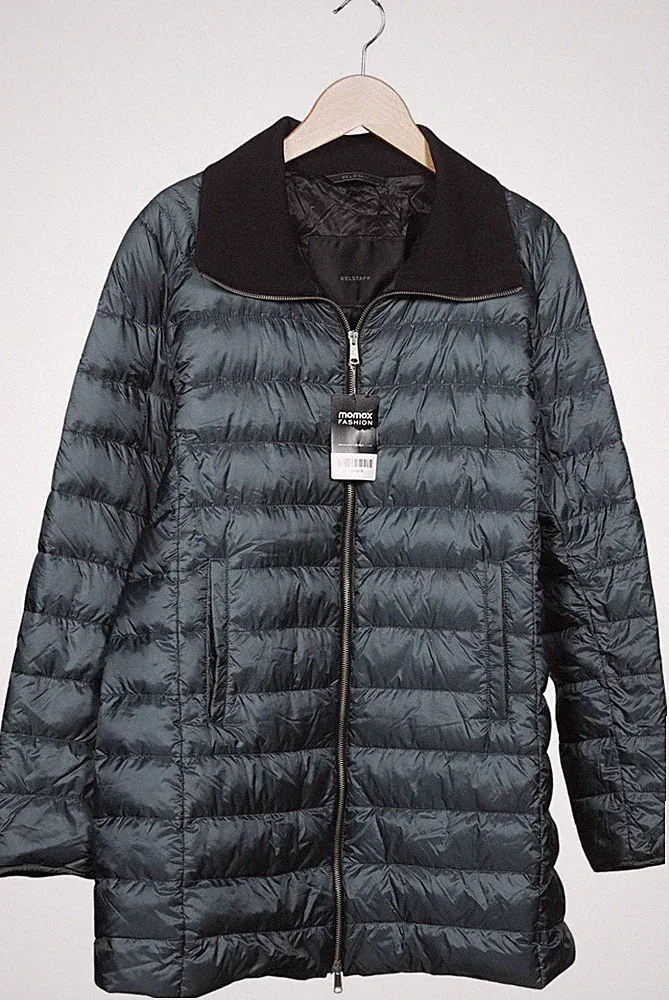 Belstaff Mantel Damen Jacke Parka Gr. EU 48 Daunen Blau #ym2d95s