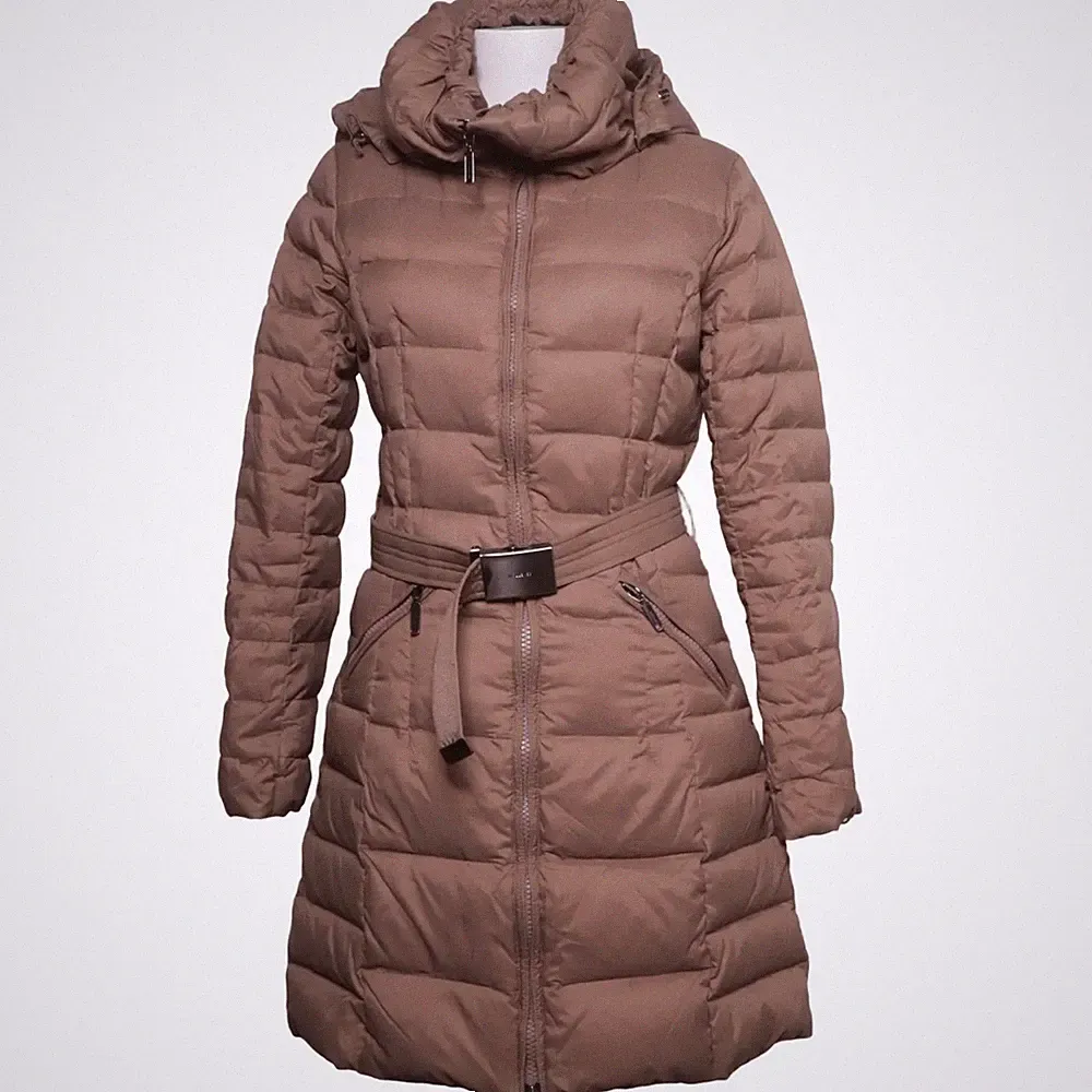Brauner Daunenmantel Damen