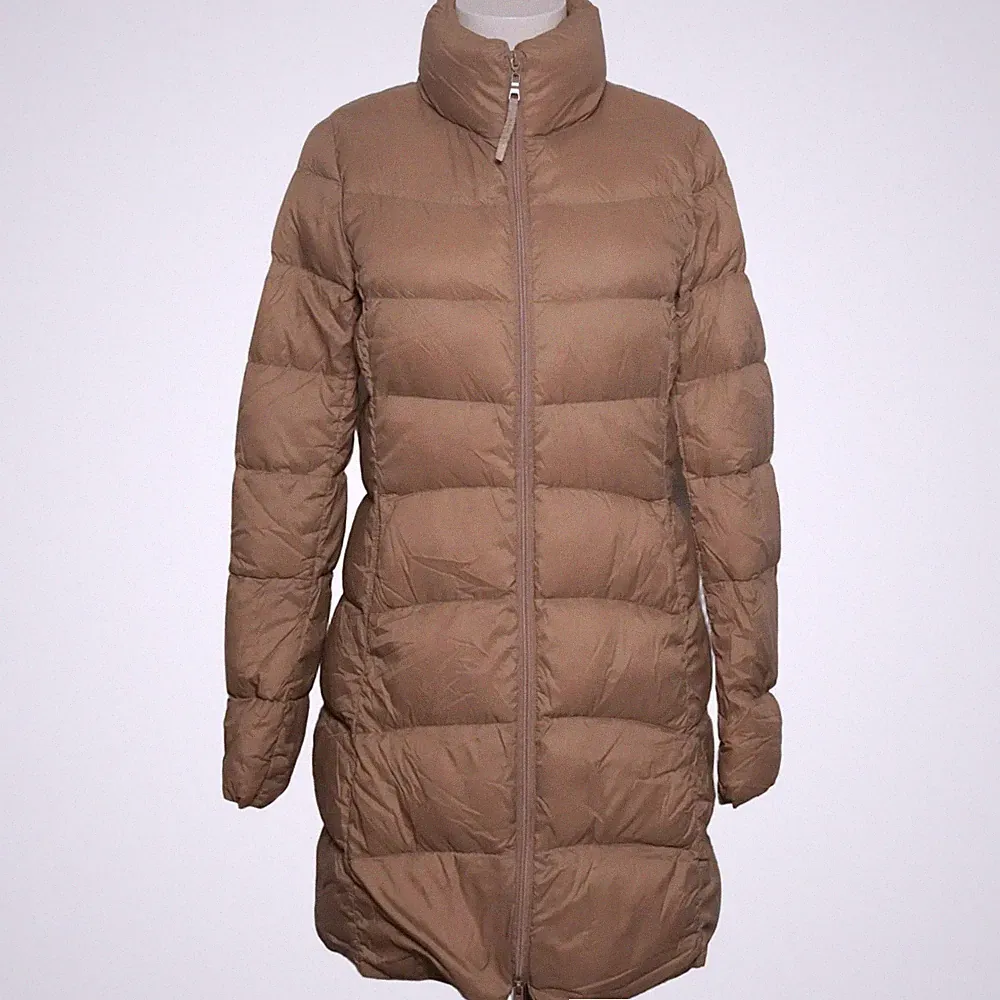 Benetton, Daunenmantel, Damen, Größe: S, Soft light down, Beige, Einfarbig #dXp