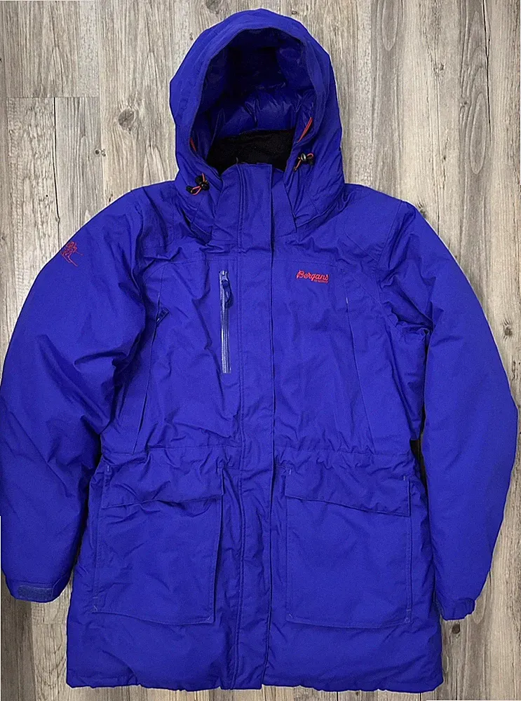 Bergans Granitt Down Lady Parka Winterjacke Daunenmantel Gr. XL
