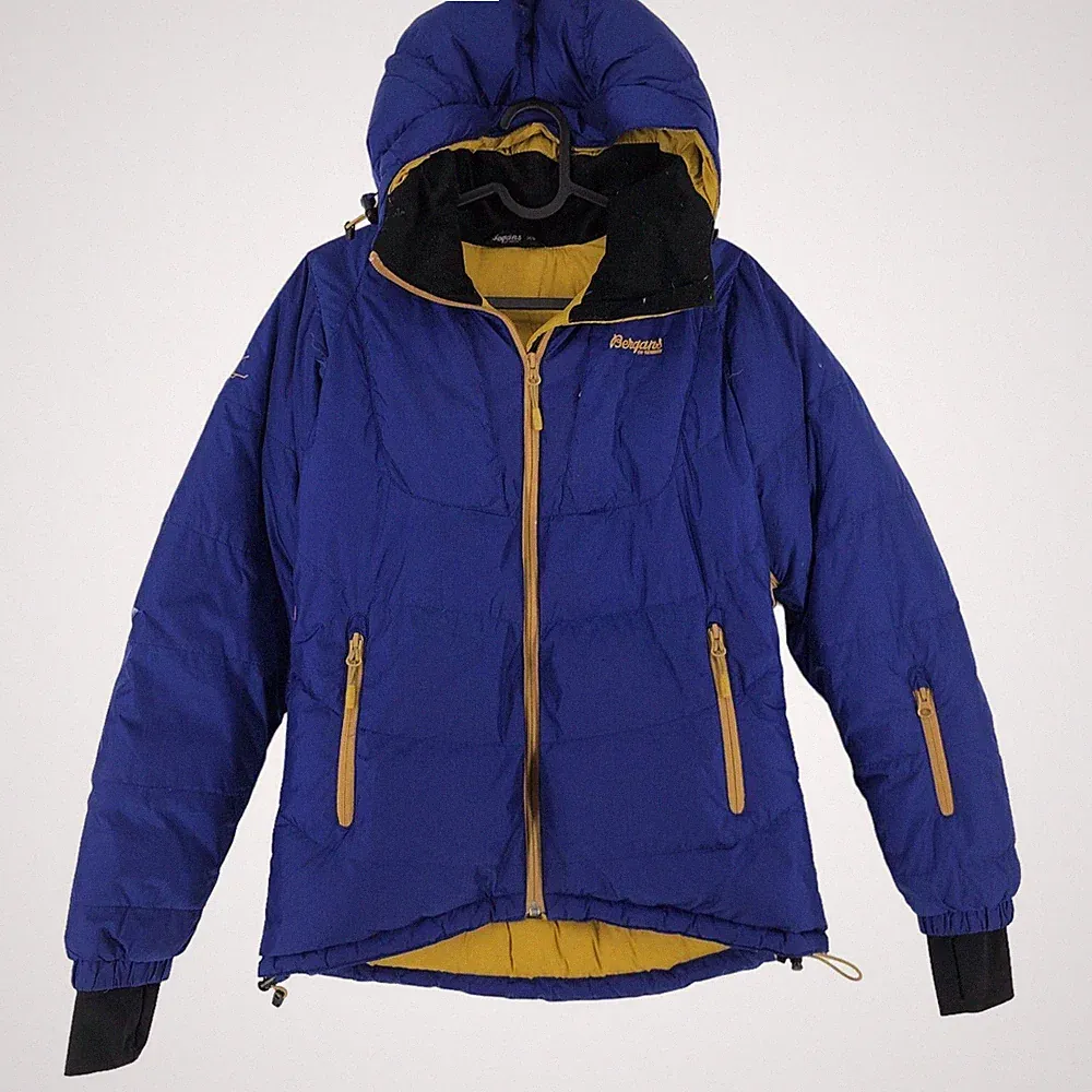 BERGANS OF NORWAY Damen 5317 Sauda Daunenjacke Mantel Größe XS
