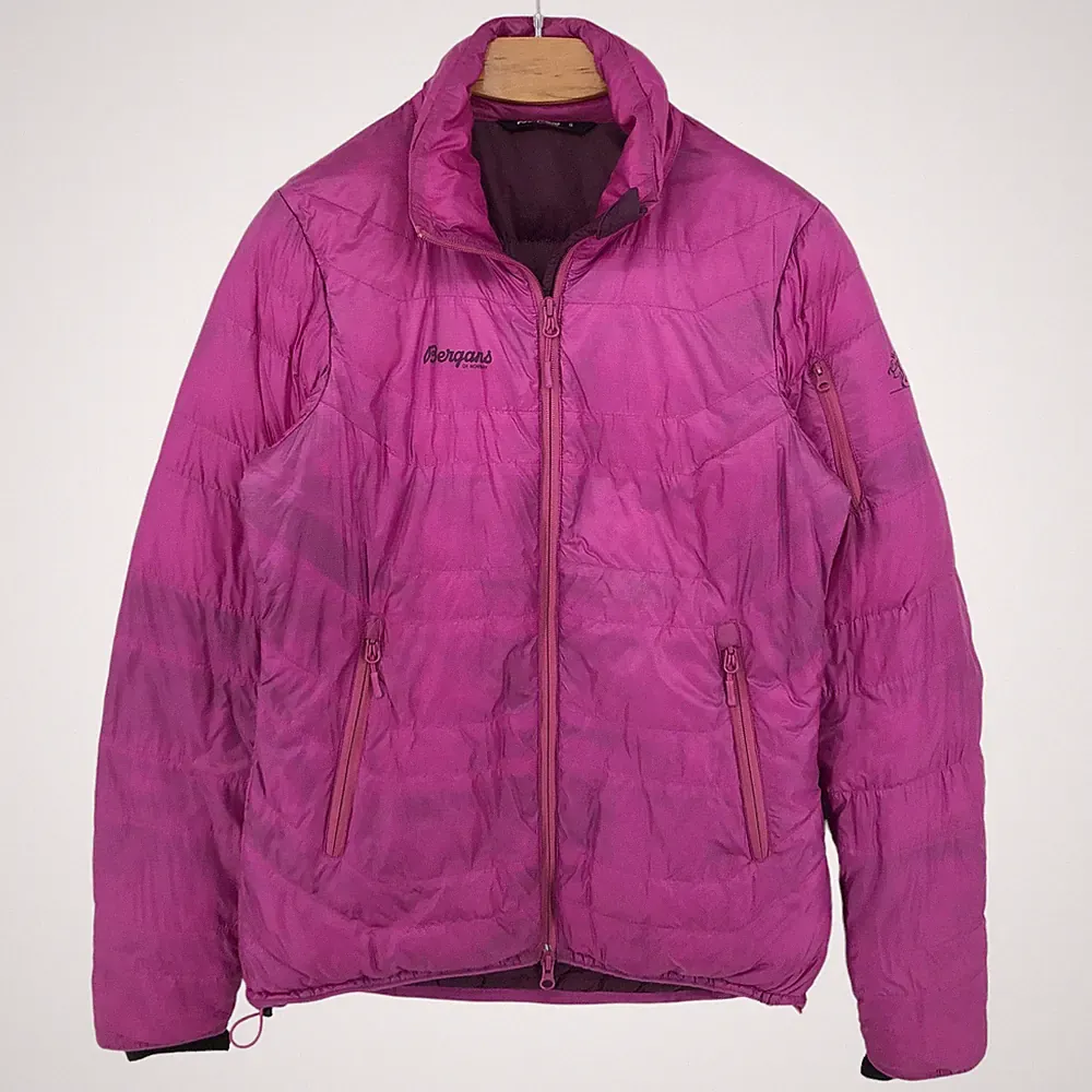 BERGANS OF NORWAY Damen 7641 Eggen Pertex Daunen Regenjacke Mantel Größe S