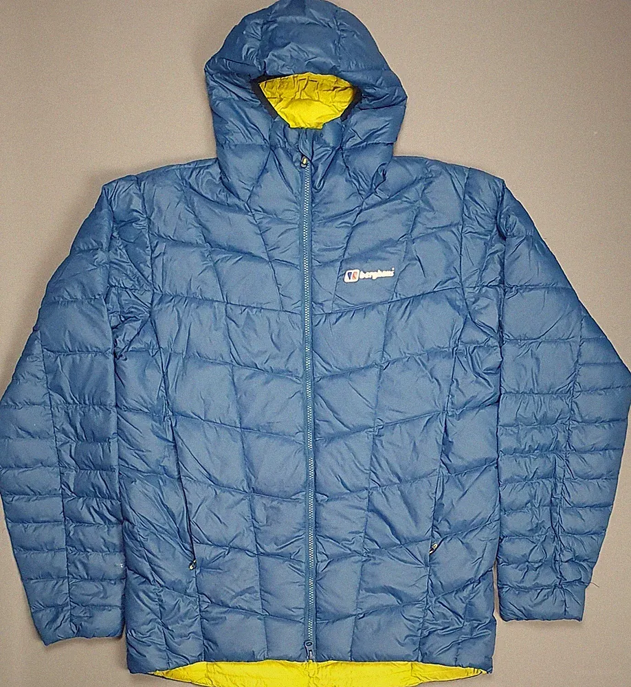 Berghaus Jacke Herren Medium Extrem Pertex Daunen wasserabweisend Kapuze Xtrem Mantel