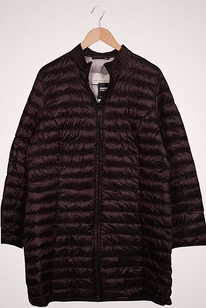 Betty Barclay Mantel Damen Jacke Parka Gr. 44 Daunen Schwarz #iw72snv