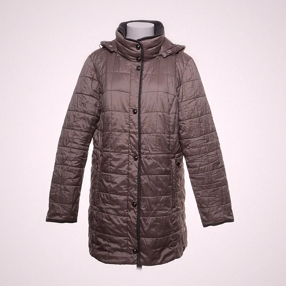 Bexleys Woman, Daunenmantel, Damen, Größe: 42, Beige/Grau #EA7