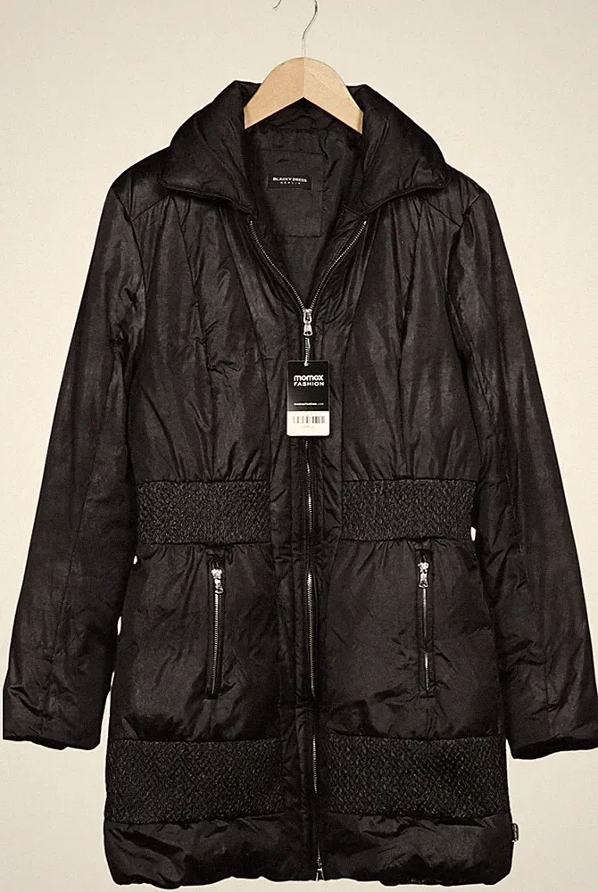 BLACKY DRESS Mantel Damen Jacke Parka Gr. EU 42 Daunen Schwarz #7eoya9t