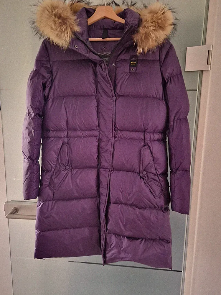 BLAUER Jacke Daunenjacke Mantel Wintermantel Damen Lila S