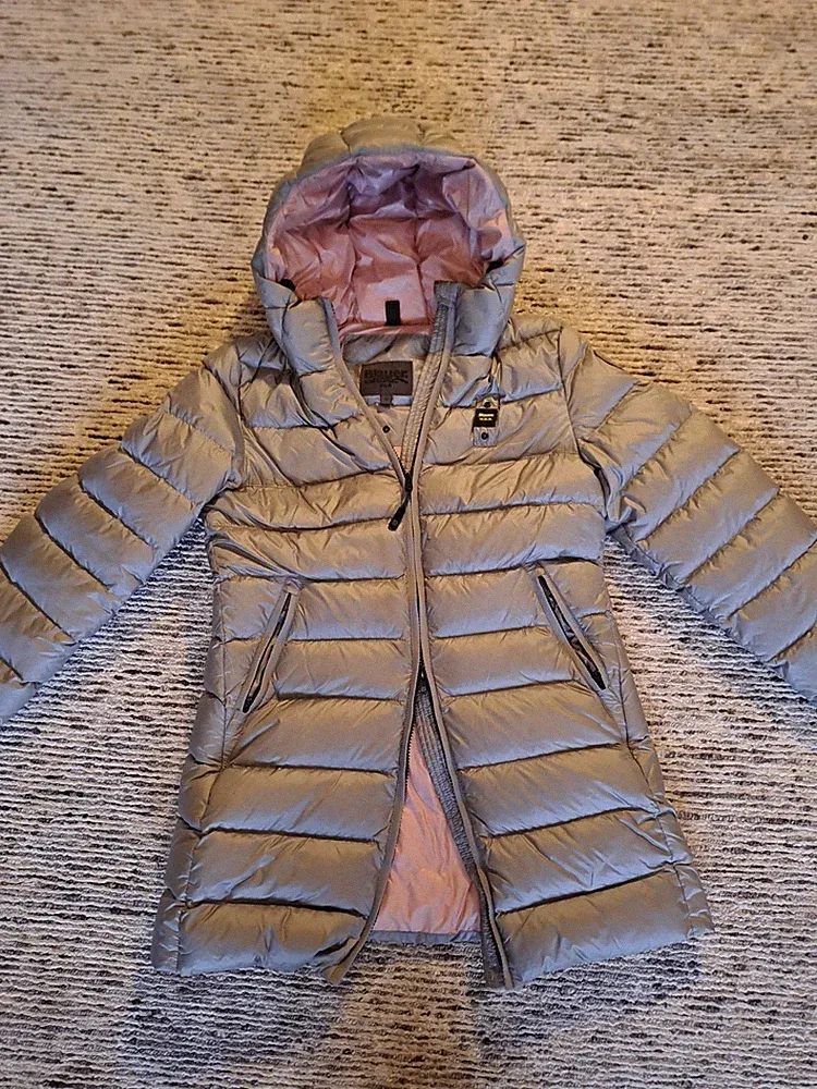 blauer usa Daunenmantel grau 12