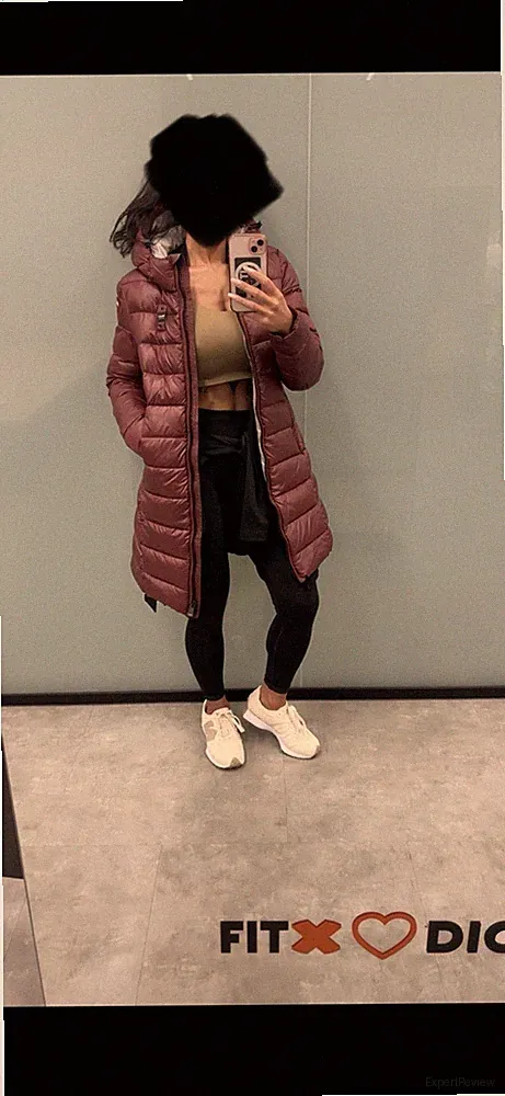 Blauer USA Steppmantel Adelaide GR.S Weinrot Damenjacke