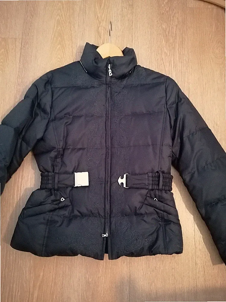 BOGNER DAMEN DAUNENJACKE MANTEL JACKE SCHWARZ