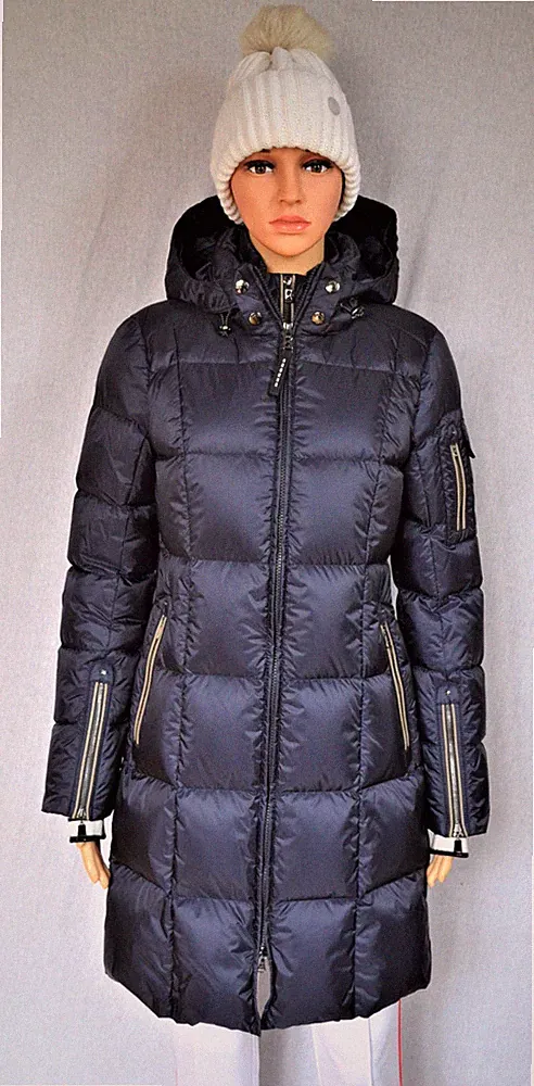 BOGNER DAMEN DAUNENMANTEL MANTEL tailliert JACKE HANNY UVP 1499 € Gr 36 S NEU