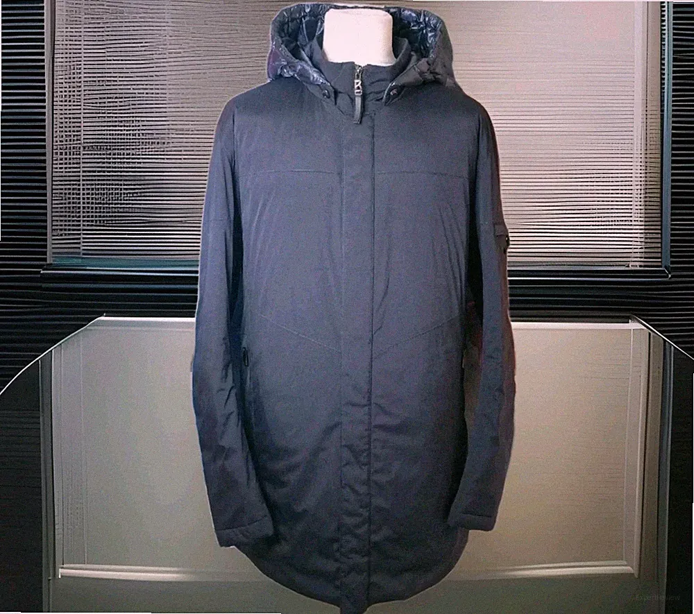 Bogner Daunen Parka XXL 56 Outdoor Mantel Jacke Navy Übergangsjacke