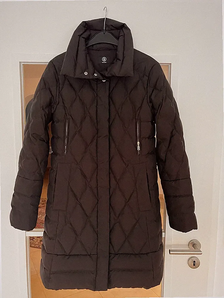 Bogner Daunenmantel Dunkelbraun Gr.36