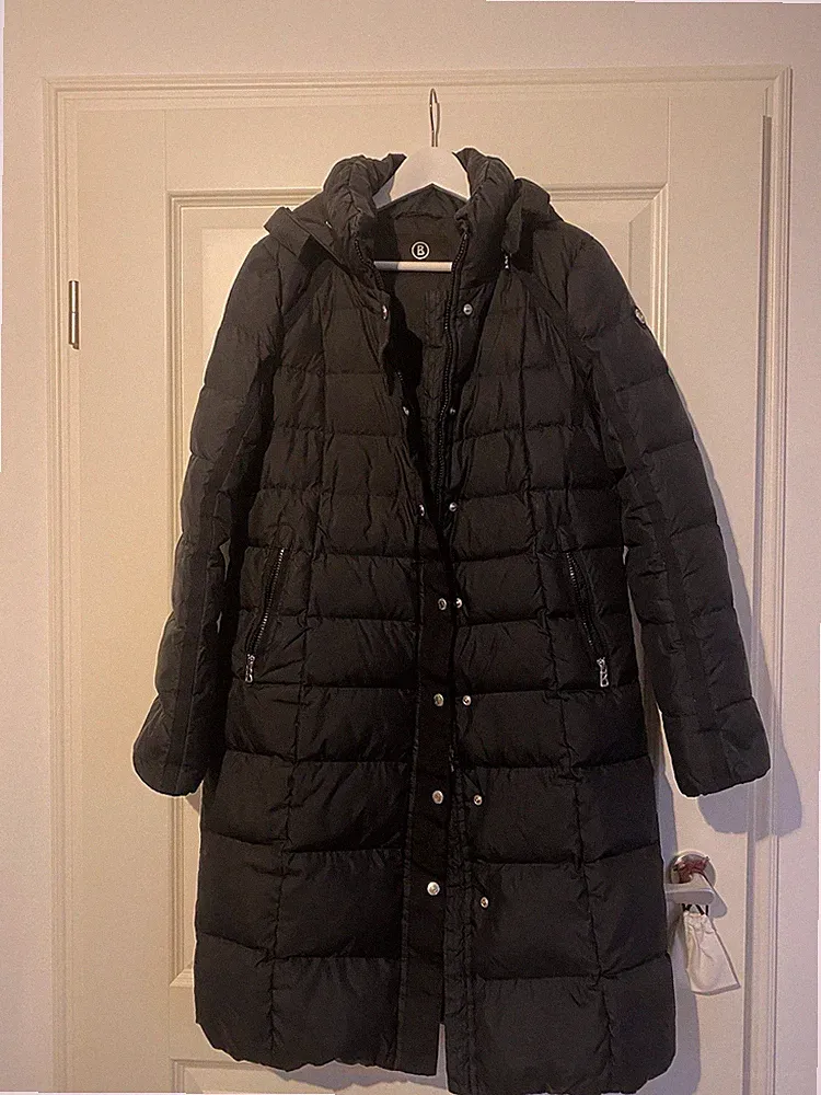 Bogner Daunenmantel Winterjacke M Schwarz