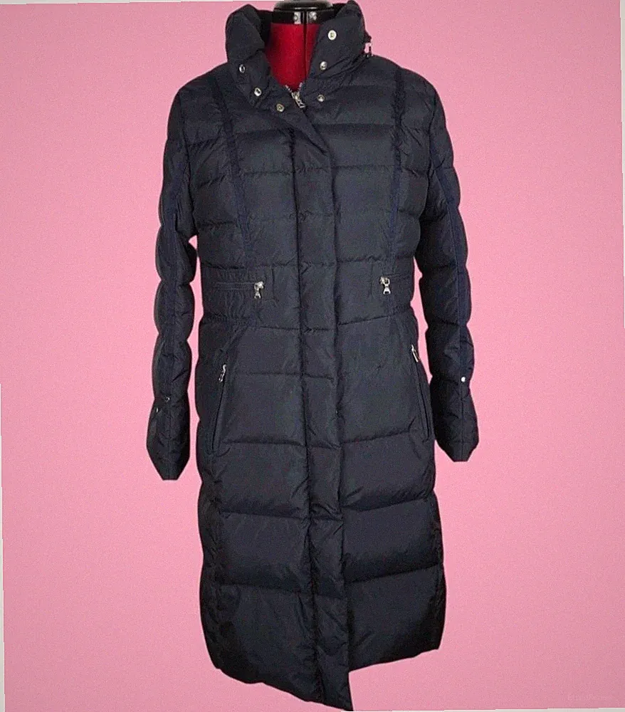 BOGNER Daunenmantel Wintermantel Parka 42 Daunenjacke Kapuze Winterjacke