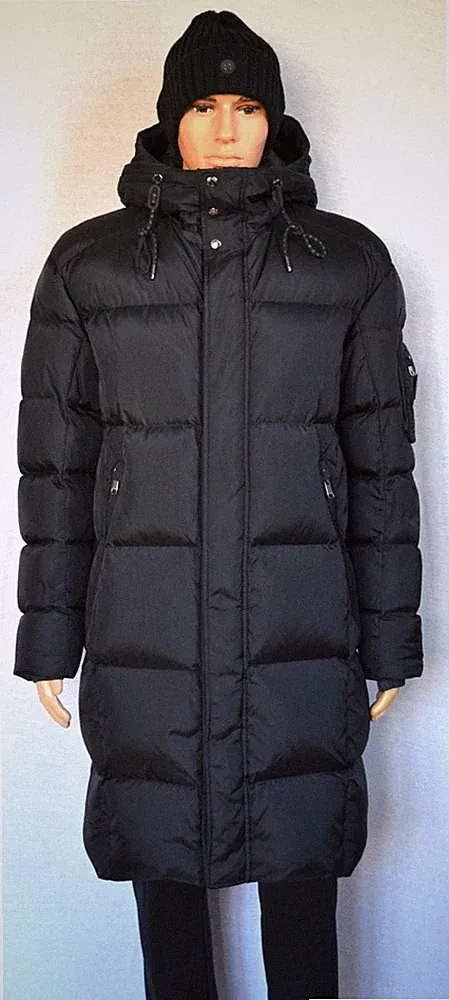 BOGNER ERICO D1 HERREN DAUNENMANTEL SCHWARZ MANTEL JACKE UVP 1299€ Gr 56 3XL NEU