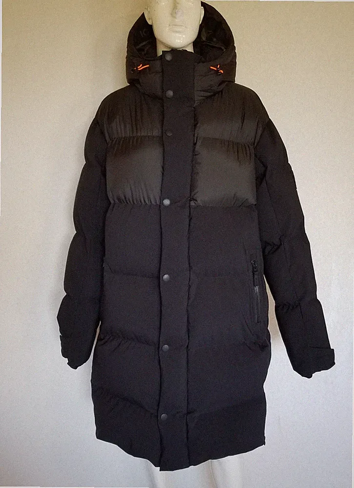 Bogner Fire +Ice Aaron sehr warmer Daunenmantel Long Parka Daunenjacke schwarz