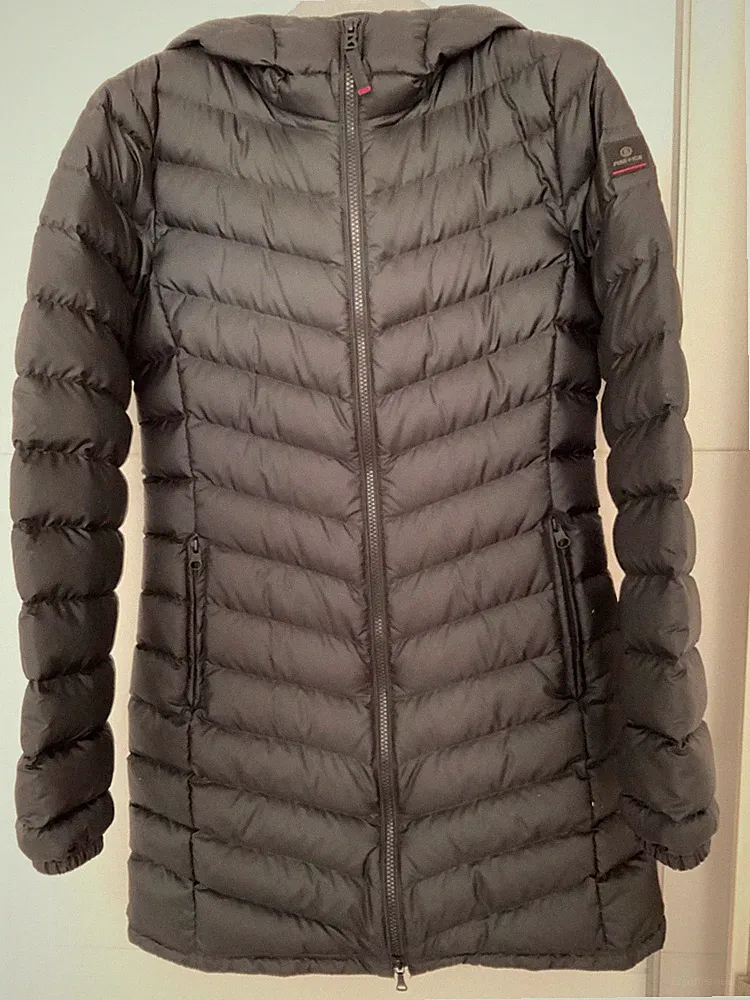 Bogner Fire Ice AIME2 leichter Daunenmantel Gr. 34 XS 4 NEU schwarz