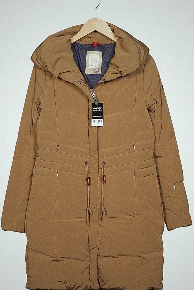 Bogner Fire+Ice Mantel Damen Jacke Parka Gr. EU 36 Daunen Beige #vpqfpmp