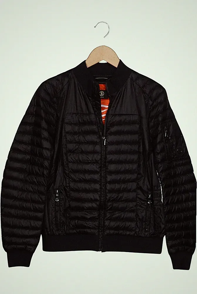 Bogner Jacke Damen Anorak Jacket Kurzmantel Gr. EU 42 Daunen Schwarz #nd4b68k