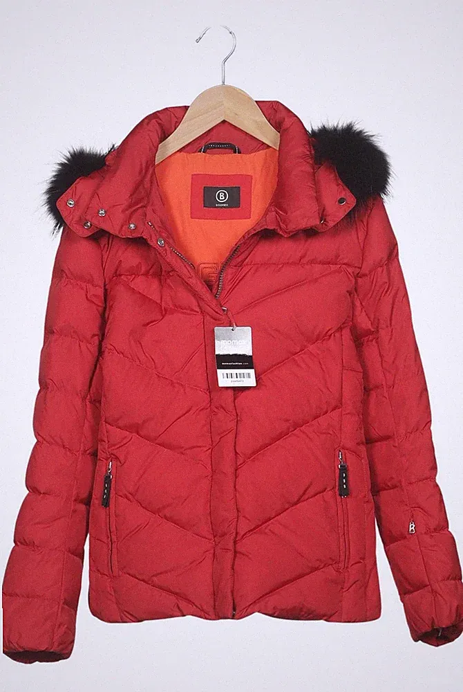 Bogner Jacke Damen Anorak Jacket Kurzmantel Gr. XXL Daunen Rot #pawbx23
