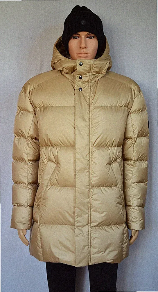 BOGNER JANOS HERREN DAUNEN MANTEL JACKE PARKA BEIGE JONES UVP 995€ Gr 56 3XL NEU