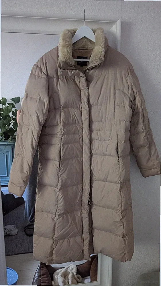 Bogner Jeans Daunenmantel damen, Beige, Gr.42