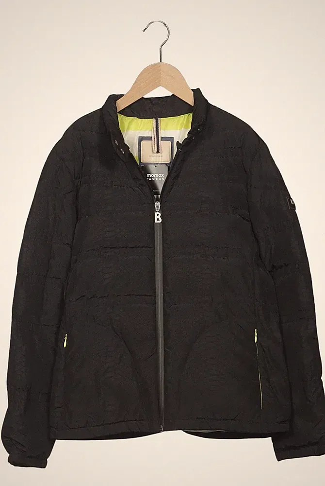 Bogner Jeans Jacke Damen Anorak Jacket Kurzmantel Gr. S Daunen Schwarz #tupdb94
