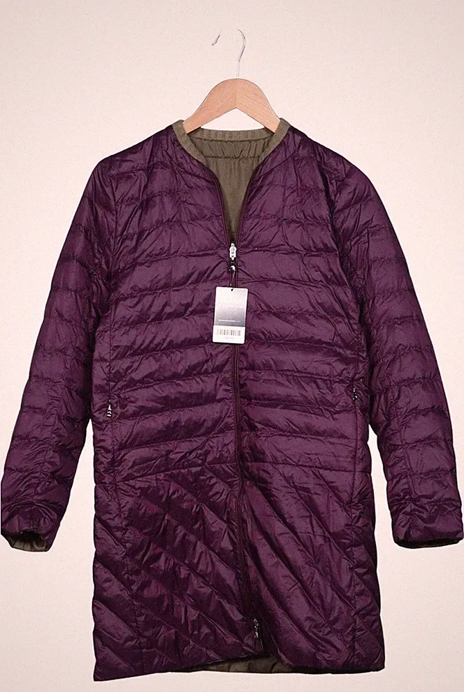 Bogner Mantel Damen Jacke Parka Gr. EU 36 Daunen Lila #1aw2js8