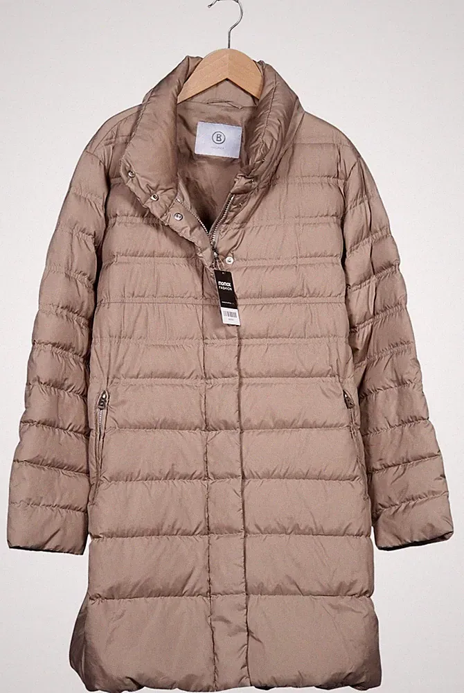 Bogner Mantel Damen Jacke Parka Gr. EU 44 Daunen Beige #qfl8iff