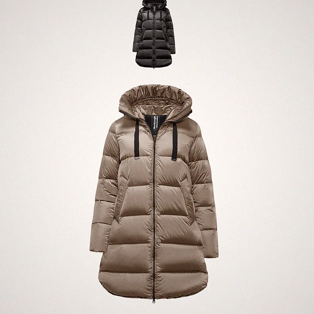 Bomboogie GENEVA Daunenjacke Damen Winterjacke Steppjacke Mantel Parka
