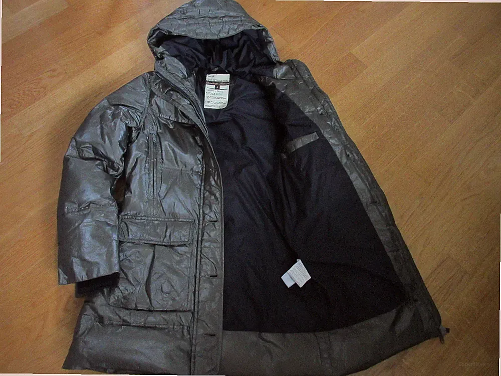 BOMBOOGIE❄️WINTER-DAUNEN-MANTEL✱36/38✲IT44✲XS/S✱Stepp-Jacke✱COAT✱KAPUZE✱PARKA✱IT